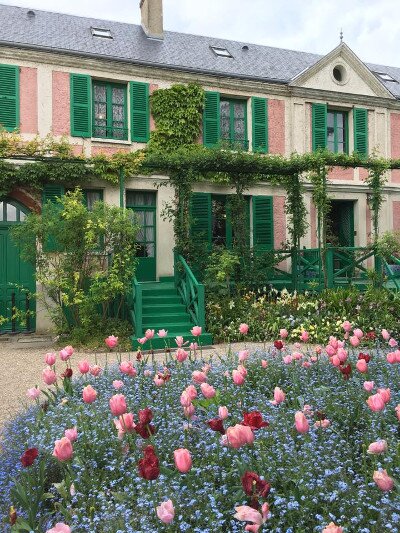 Giverny - dom i ogród malarza C. Monet'a. fot. MPS Giverny - dom i ogród malarza C. Monet'a. fot. MPS